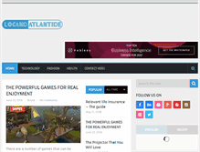 Tablet Screenshot of locandatlantide.com